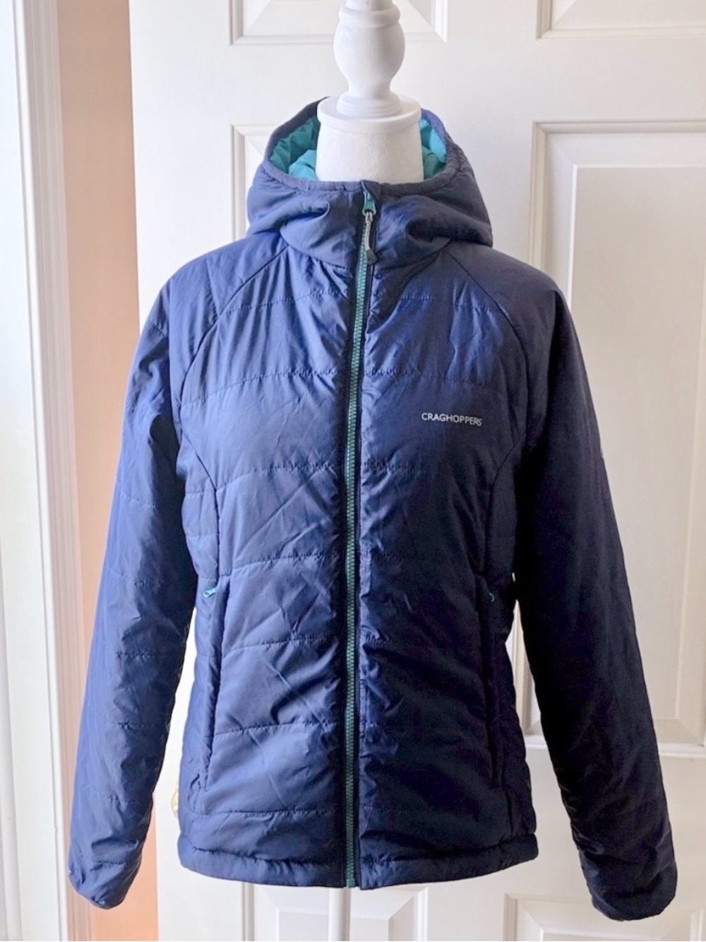 Craghoppers Women’s Nat Geo Compresslite Jacket Blue Size 6